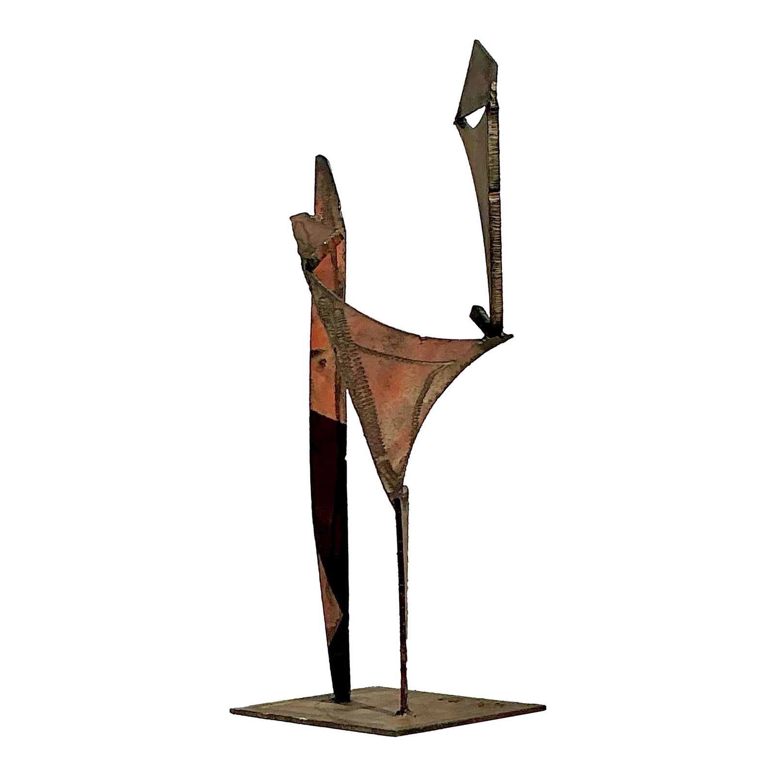 Vintage Boho 19th Century Chest of Drawers Coffee Steel Sculpture (1 of 10)