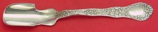Gorham Meadow Sterling Silver Large Cheese Scoop 7 3/4" Monogrammed Serving Piece: Gorham Meadow Sterling Silver Large Cheese Scoop 7 3/4" Monogrammed Serving Piece This exquisite large cheese scoop from Gorham's Meadow pattern is a beautiful addition to any serving collection. Craf