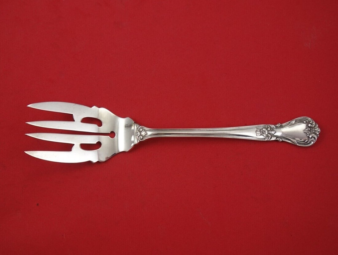 Weidlich Ancestry Sterling Silver 8 Inch Cold Meat Serving Fork: Weidlich Ancestry Sterling Silver 8 Inch Cold Meat Serving Fork This exquisite 8" serving fork from the Ancestry pattern by Weidlich is crafted from high-quality sterling silver, making it a perfect a