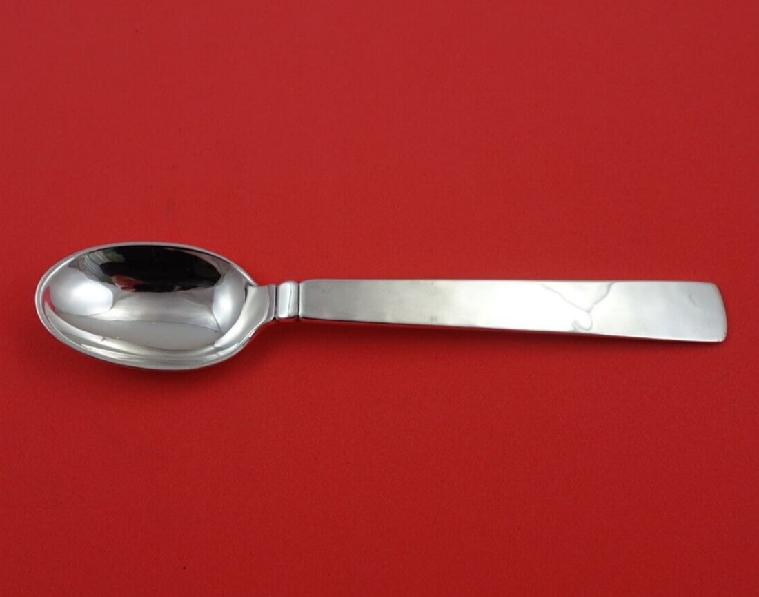 Old Newbury Crafters Scandia Sterling Silver Teaspoon 6 1/8 inches: Old Newbury Crafters Scandia Sterling Silver Teaspoon 6 1/8 inches This exquisite teaspoon from the Scandia pattern by Old Newbury Crafters is crafted from high-quality sterling silver. Measuring 6 1/