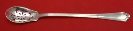 Gorham Plymouth Sterling Silver Olive Spoon Long Handle 7.5 in: Gorham Plymouth Sterling Silver Olive Spoon Long Handle 7.5 in This exquisite olive spoon features a long handle and is crafted from high-quality sterling silver. Manufactured by Gorham, it belongs to
