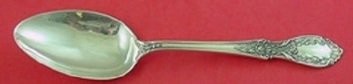 Manchester American Beauty Sterling Silver Serving Spoon 7 7/8 inches: Manchester American Beauty Sterling Silver Serving Spoon 7 7/8 inches This exquisite serving spoon, crafted in the early to mid-20th century, features the elegant American Beauty pattern by Manchester