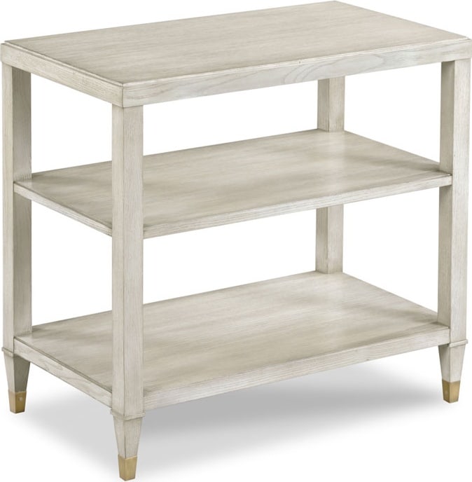 Woodbridge Celia White Lacquer Tier Table Stylish Rectangle Design: Woodbridge Celia White Lacquer Tier Table Stylish Rectangle Design The Woodbridge Celia Tier Table combines style and practicality, making it a perfect addition to any space. This elegant tier table f