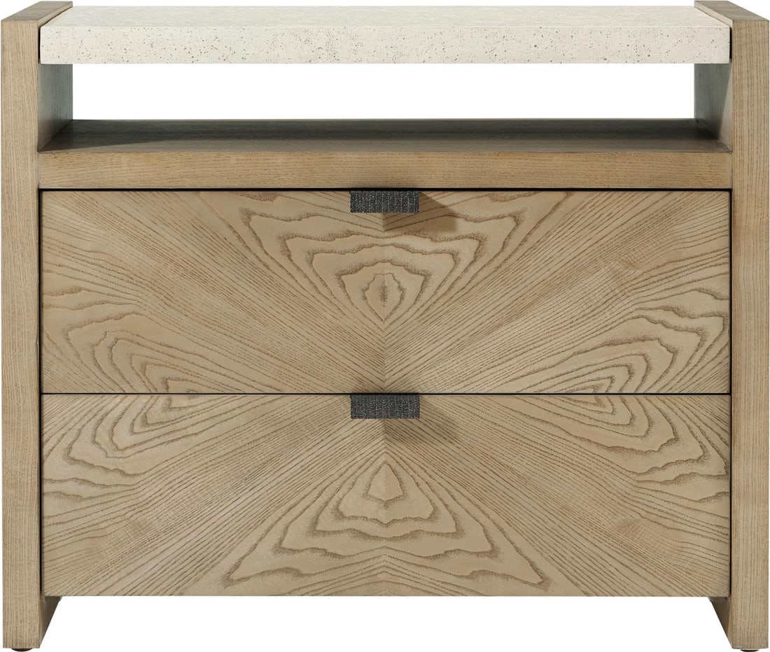 Theodore Alexander Catalina Modern Dune Finish Nightstand: Theodore Alexander Catalina Modern Dune Finish Nightstand Introducing the Modern Dune Finish Nightstand by Theodore Alexander, a stylish and functional addition to your bedroom. This exquisite nightst