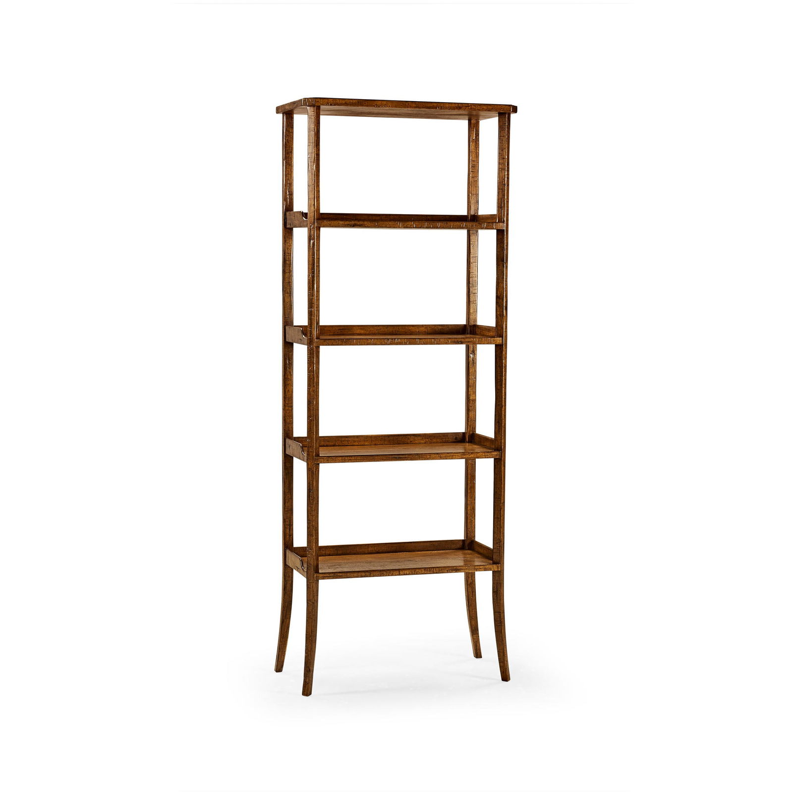 Jonathan Charles Classic Walnut 4-Tier Etagere Vintage Style (1 of 8)