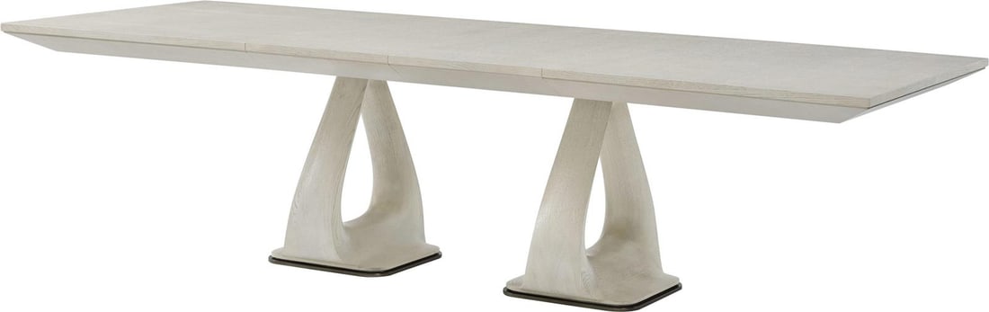 Theodore Alexander Essence Opal Finish Dining Table 116" Rectangle (1 of 5)
