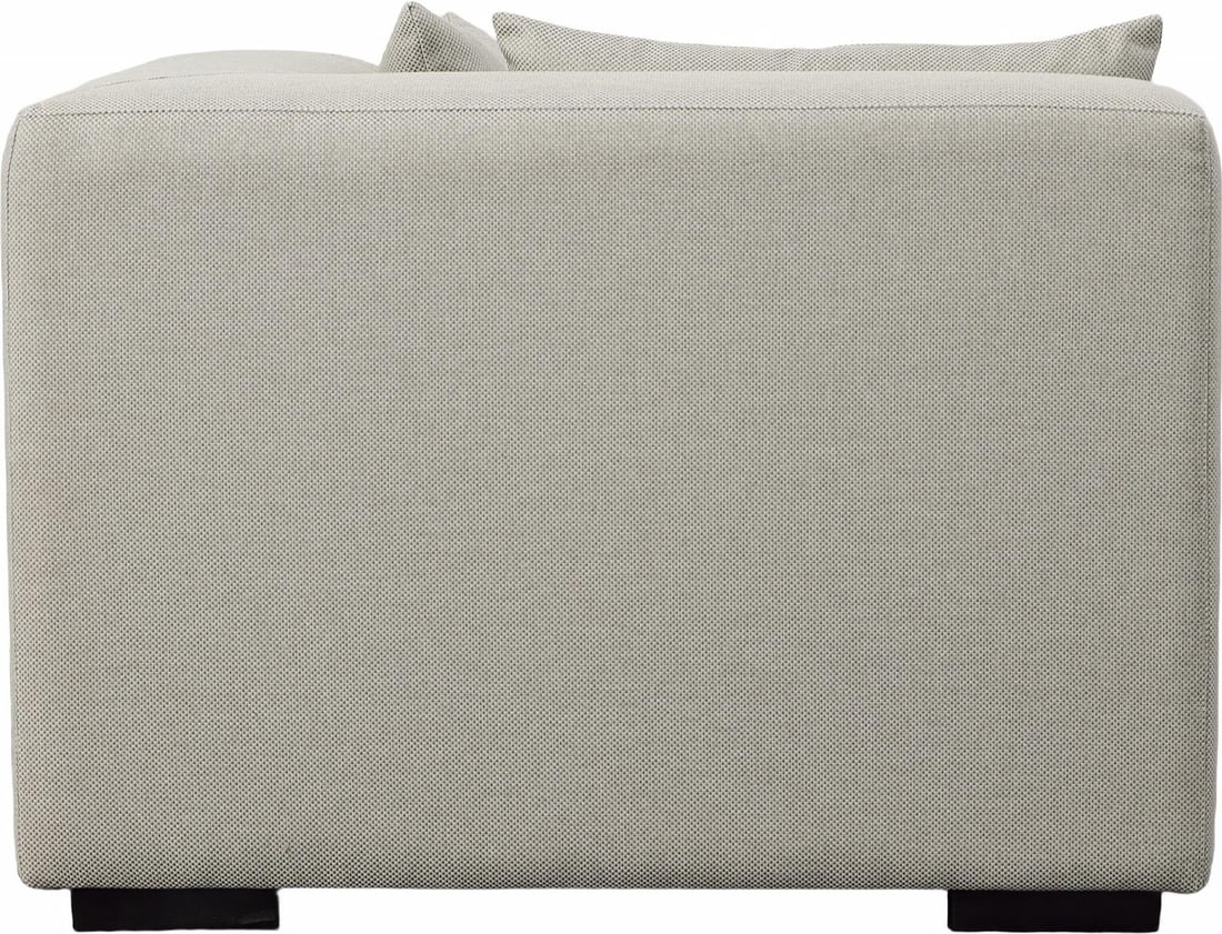 Virden Modern Waterproof Outdoor Modular Sectional Light Gray: Virden Modern Waterproof Outdoor Modular Sectional Light Gray Experience comfort and style with the Modern Waterproof Virden Patio Furniture. This outdoor modular sectional features a sleek design wit