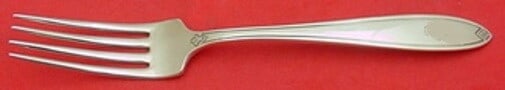 Hallmark Fiesta Sterling Silver Fork 7 1/4 Inch Vintage Flatware: Hallmark Fiesta Sterling Silver Fork 7 1/4 Inch Vintage Flatware This vintage Fiesta by Hallmark regular fork measures 7 1/4 inches and is crafted from high-quality sterling silver. With its classic d
