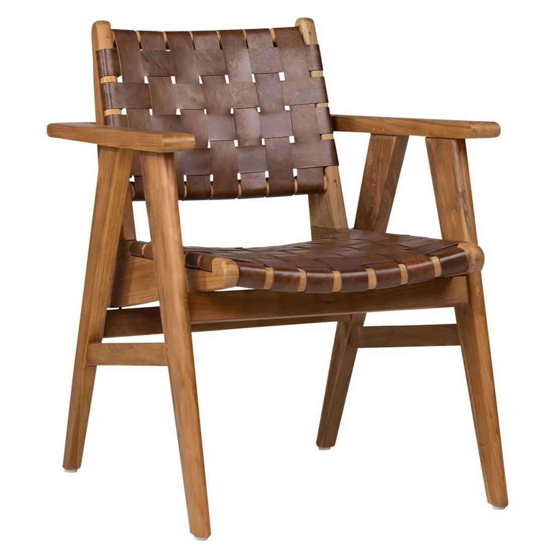 Sutri Dining Chair Brown Full Grain Leather Teak Wood: Sutri Dining Chair Brown Full Grain Leather Teak Wood Introducing the Sutri Dining Chair, a perfect blend of luxury and comfort. This exquisite chair is crafted from high-quality full grain leather an