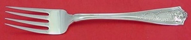Tiffany and Co Winthrop Sterling Silver Cold Meat Fork 8.5 Inches: Tiffany and Co Winthrop Sterling Silver Cold Meat Fork 8.5 Inches This exquisite cold meat fork is crafted from sterling silver and embodies the elegant Winthrop pattern by Tiffany and Co. Measuring 8