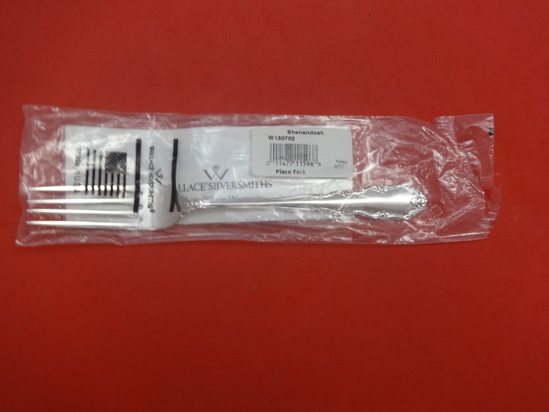 Wallace Shenandoah Sterling Silver Fork 7 1/4 New Flatware (1 of 2)