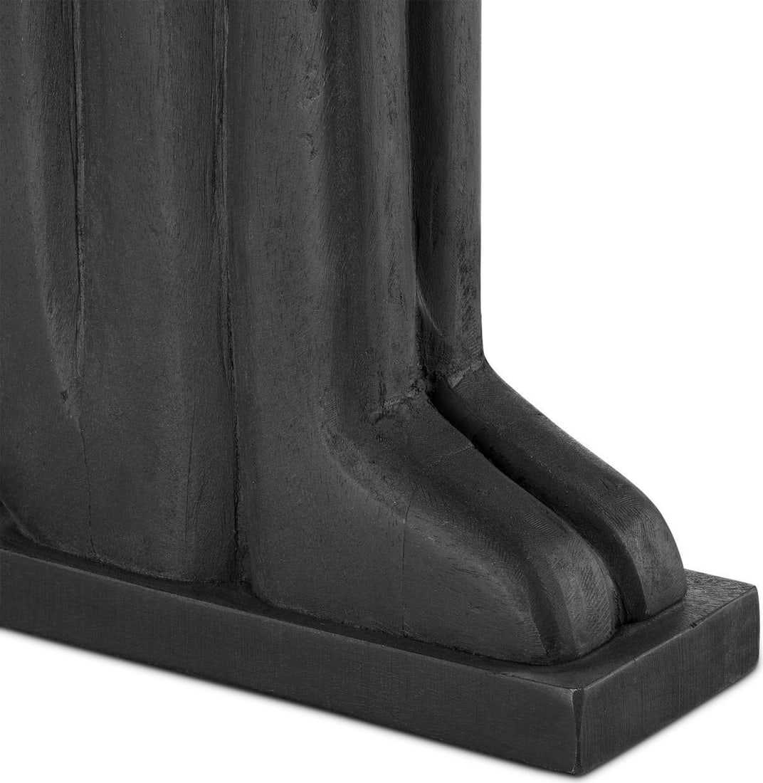 Currey Abstract Wood Sculpture 24H Modern Home Decor (1 of 4)