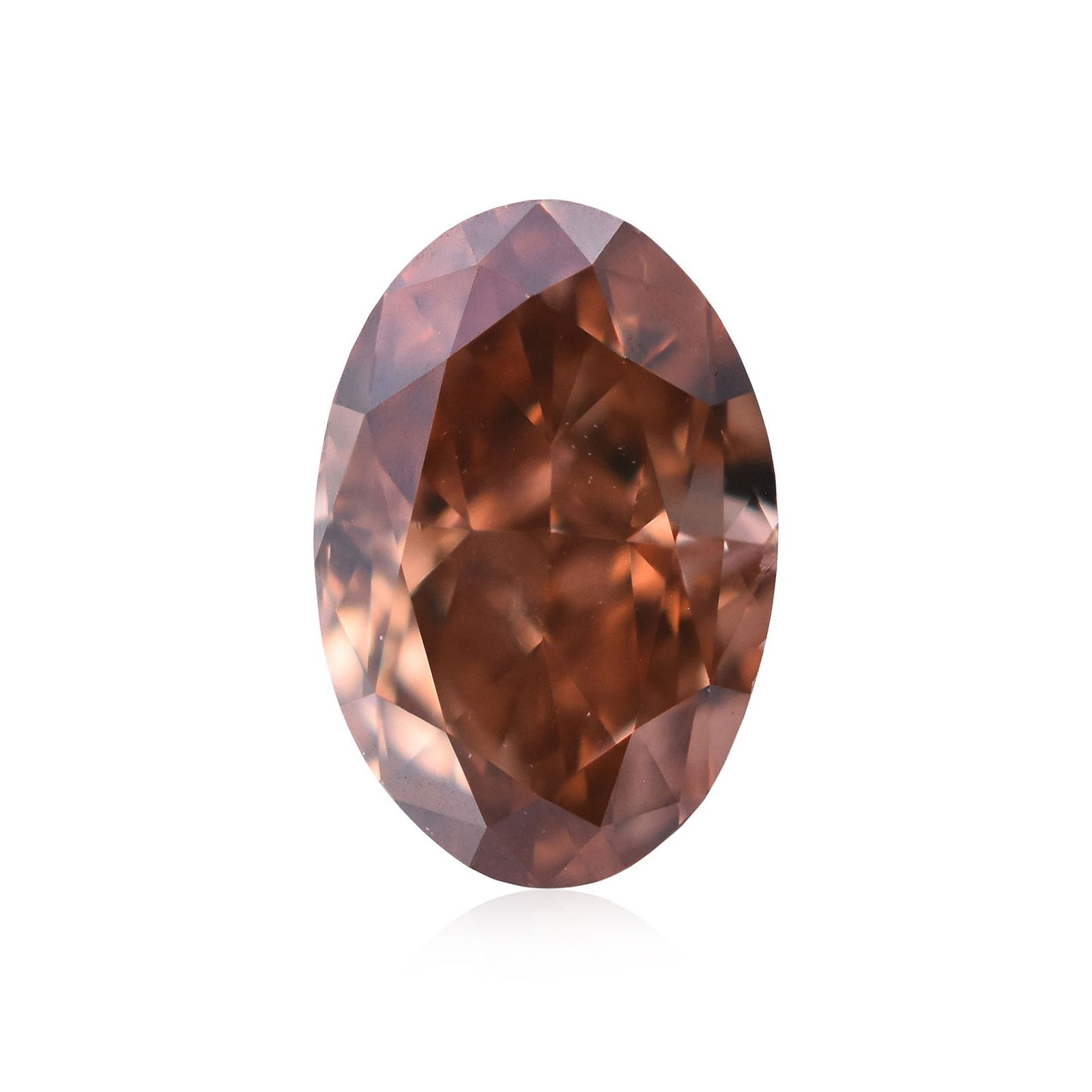 Loose Diamond - OVAL 0.51ct Fancy Deep Pink Brown SI2: Loose Diamond - OVAL 0.51ct Fancy Deep Pink Brown SI2 Source: Natural Shape: OVAL Carats: 0.51 Color: Fancy Deep Pink Brown Certification: GIA Video: