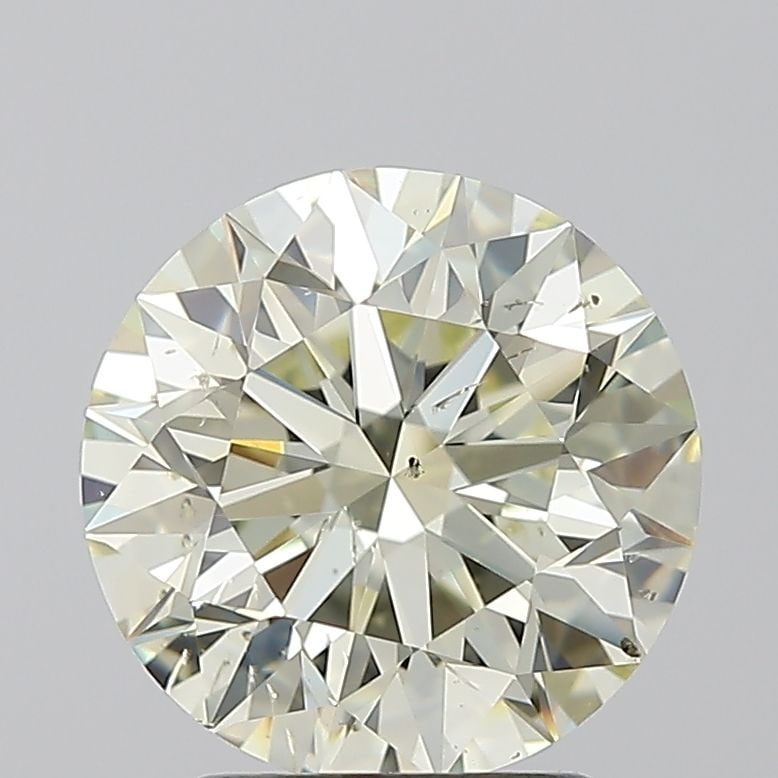 Loose Diamond - ROUND 2.51ct O-P SI2: Loose Diamond - ROUND 2.51ct O-P SI2 Source: Natural Shape: ROUND Carats: 2.51 Color: O-P Certification: GIA Video: