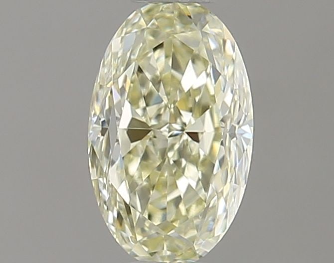 Loose Diamond - OVAL 0.51ct Fancy Light Yellow VVS2: Loose Diamond - OVAL 0.51ct Fancy Light Yellow VVS2 Source: Natural Shape: OVAL Carats: 0.51 Color: Fancy Light Yellow Certification: NONE Video: