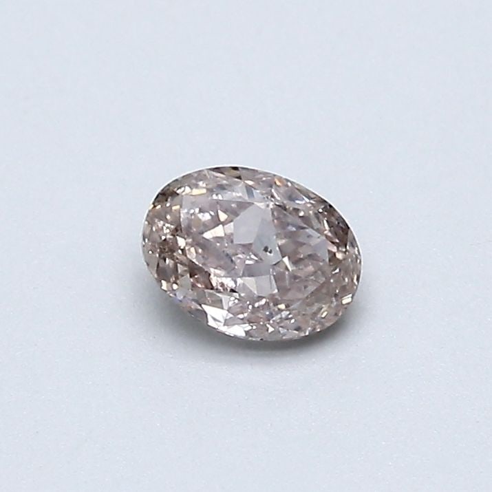 Loose Diamond - OVAL 0.29ct Fancy Pinkish Brown SI1: Loose Diamond - OVAL 0.29ct Fancy Pinkish Brown SI1 Source: Natural Shape: OVAL Carats: 0.29 Color: Fancy Pinkish Brown Certification: GIA Video: