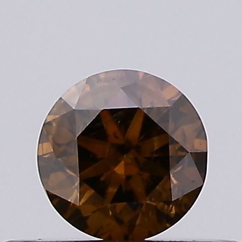 Loose Diamond - ROUND 0.29ct Fancy Brown SI2: Loose Diamond - ROUND 0.29ct Fancy Brown SI2 Source: Natural Shape: ROUND Carats: 0.29 Color: Fancy Brown Certification: NONE Video:
