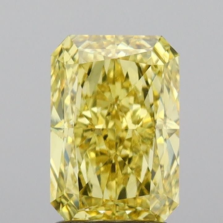 Loose Diamond - RADIANT 1.95ct Fancy Intense Yellow VS1: Loose Diamond - RADIANT 1.95ct Fancy Intense Yellow VS1 Source: This is a real non-mined Diamond that has been grown in a lab Shape: RADIANT Carats: 1.95 Color: Fancy Intense Yellow Certification: IGI