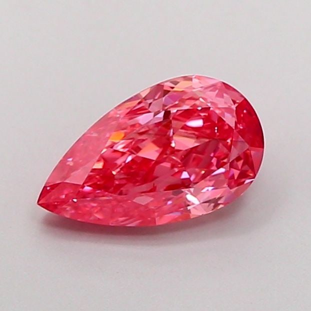 Loose Diamond - PEAR 1.39ct Fancy Vivid Pink VS2: Loose Diamond - PEAR 1.39ct Fancy Vivid Pink VS2 Source: This is a real non-mined Diamond that has been grown in a lab Shape: PEAR Carats: 1.39 Color: Fancy Vivid Pink Certification: IGI Video: