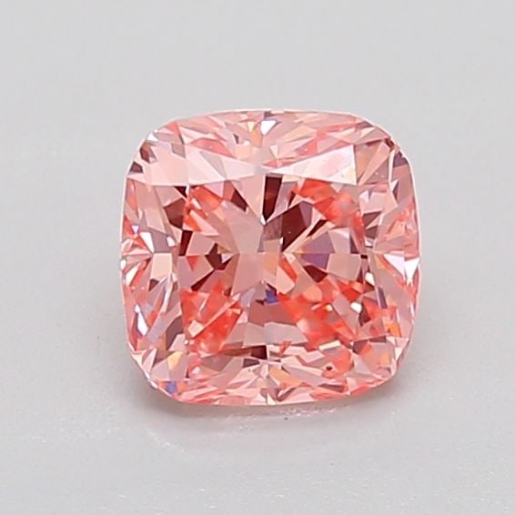 Loose Diamond - CUSHION MODIFIED 0.85ct Fancy Vivid Pink VS2: Loose Diamond - CUSHION MODIFIED 0.85ct Fancy Vivid Pink VS2 Source: This is a real non-mined Diamond that has been grown in a lab Shape: CUSHION MODIFIED Carats: 0.85 Color: Fancy Vivid Pink Certific
