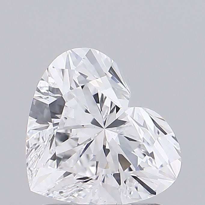 Loose Diamond - HEART 1.41ct D VVS2: Loose Diamond - HEART 1.41ct D VVS2 Source: This is a real non-mined Diamond that has been grown in a lab Shape: HEART Carats: 1.41 Color: D Clarity: VVS2 Certification: IGI Video: