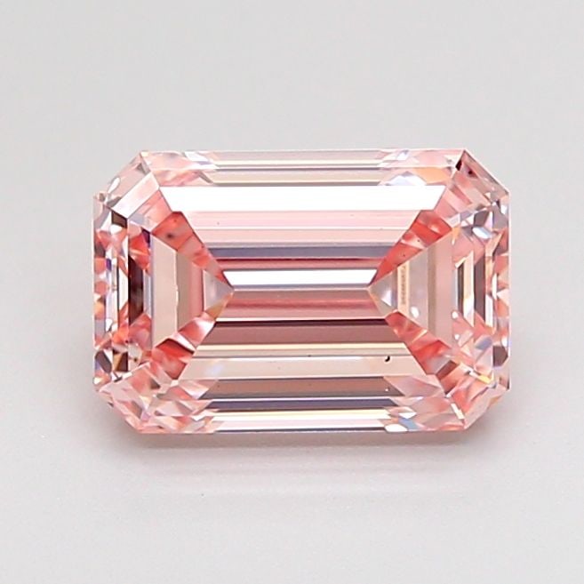 Loose Diamond - EMERALD 1.52ct Fancy Intense Pink VS2: Loose Diamond - EMERALD 1.52ct Fancy Intense Pink VS2 Source: This is a real non-mined Diamond that has been grown in a lab Shape: EMERALD Carats: 1.52 Color: Fancy Intense Pink Certification: IGI Vid