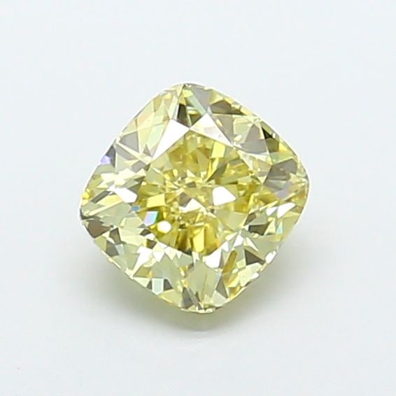 Loose Diamond - CUSHION MODIFIED 2.01ct Fancy Yellow VS2: Loose Diamond - CUSHION MODIFIED 2.01ct Fancy Yellow VS2 Source: This is a real non-mined Diamond that has been grown in a lab Shape: CUSHION MODIFIED Carats: 2.01 Color: Fancy Yellow Certification: I