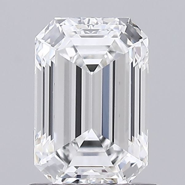 Loose Diamond - EMERALD 1.06ct D VS1: Loose Diamond - EMERALD 1.06ct D VS1 Source: This is a real non-mined Diamond that has been grown in a lab Shape: EMERALD Carats: 1.06 Color: D Clarity: VS1 Certification: IGI Video: