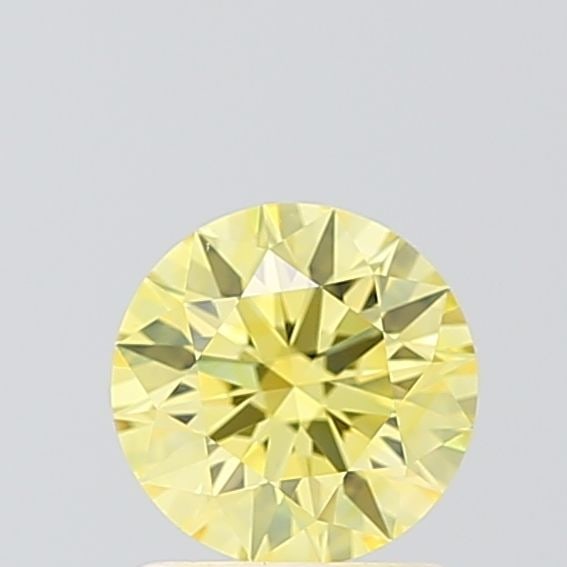 Ideal Loose Diamond - ROUND 1.01ct Fancy Intense Yellow VS1: Ideal Loose Diamond - ROUND 1.01ct Fancy Intense Yellow VS1 Source: This is a real non-mined Diamond that has been grown in a lab Shape: ROUND Carats: 1.01 Color: Fancy Intense Yellow Certification: I