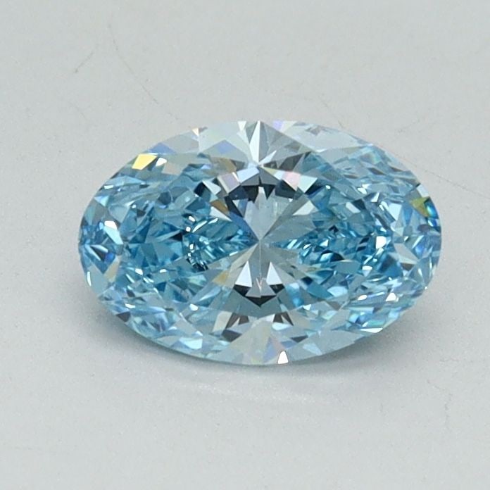 Loose Diamond - OVAL 0.64ct Fancy Vivid Blue VS2: Loose Diamond - OVAL 0.64ct Fancy Vivid Blue VS2 Source: This is a real non-mined Diamond that has been grown in a lab Shape: OVAL Carats: 0.64 Color: Fancy Vivid Blue Certification: IGI Video: