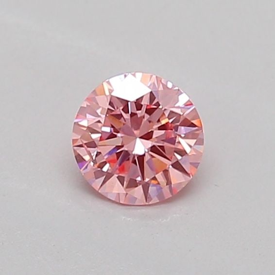 Loose Diamond - ROUND 0.34ct Fancy Vivid Pink SI2: Loose Diamond - ROUND 0.34ct Fancy Vivid Pink SI2 Source: This is a real non-mined Diamond that has been grown in a lab Shape: ROUND Carats: 0.34 Color: Fancy Vivid Pink Certification: NONE PLEASE NOT