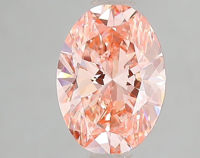 Loose Diamond - OVAL 1.6ct Fancy Vivid Pink VS1: Loose Diamond - OVAL 1.6ct Fancy Vivid Pink VS1 Source: This is a real non-mined Diamond that has been grown in a lab Shape: OVAL Carats: 1.6 Color: Fancy Vivid Pink Certification: IGI Video: