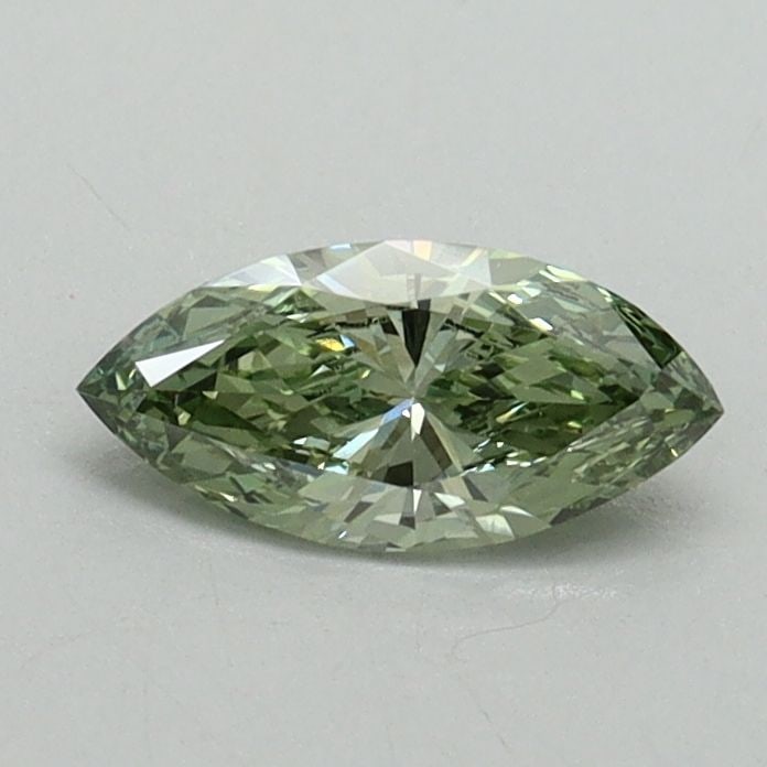 Loose Diamond - MARQUISE 0.38ct Fancy Vivid Green VVS2: Loose Diamond - MARQUISE 0.38ct Fancy Vivid Green VVS2 Source: This is a real non-mined Diamond that has been grown in a lab Shape: MARQUISE Carats: 0.38 Color: Fancy Vivid Green Certification: IGI Vi