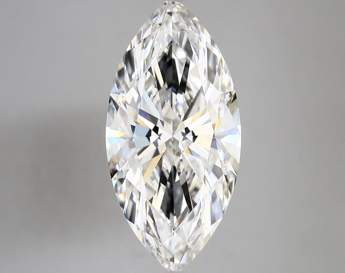 Loose Diamond - MARQUISE 6.4ct F VVS2: Loose Diamond - MARQUISE 6.4ct F VVS2 Source: This is a real non-mined Diamond that has been grown in a lab Shape: MARQUISE Carats: 6.4 Color: F Clarity: VVS2 Certification: IGI Video: