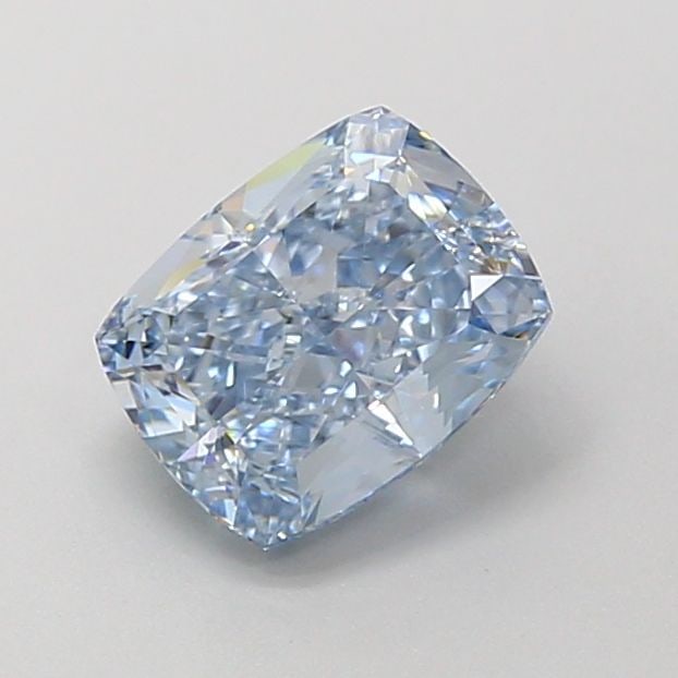 Loose Diamond - CUSHION MODIFIED 1.46ct Fancy Intense Blue VVS2: Loose Diamond - CUSHION MODIFIED 1.46ct Fancy Intense Blue VVS2 Source: This is a real non-mined Diamond that has been grown in a lab Shape: CUSHION MODIFIED Carats: 1.46 Color: Fancy Intense Blue Cer