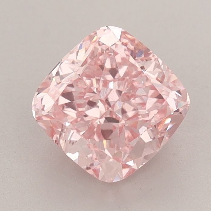 Loose Diamond - CUSHION BRILLIANT 1.43ct Fancy Vivid Pink VS1: Loose Diamond - CUSHION BRILLIANT 1.43ct Fancy Vivid Pink VS1 Source: This is a real non-mined Diamond that has been grown in a lab Shape: CUSHION BRILLIANT Carats: 1.43 Color: Fancy Vivid Pink Certif