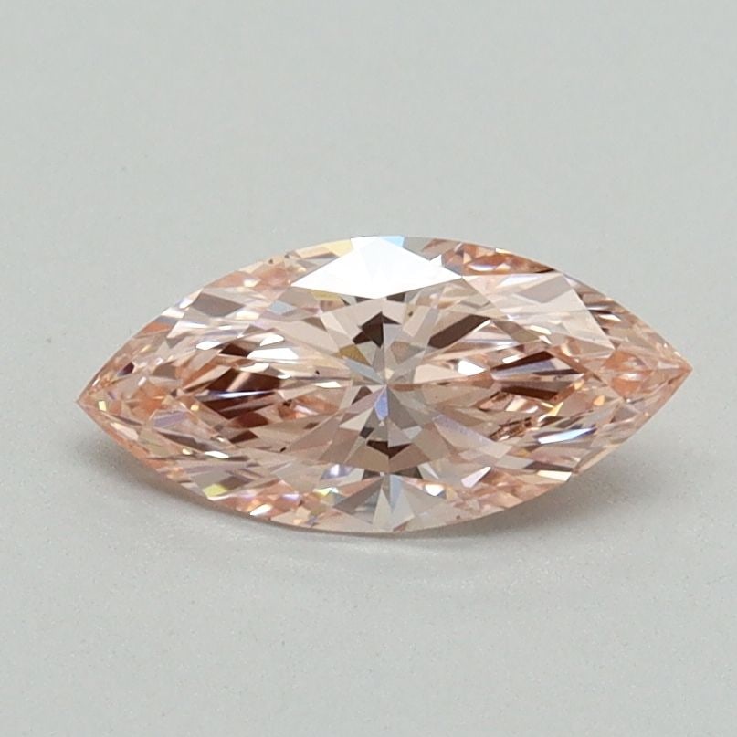 Loose Diamond - MARQUISE 0.59ct Fancy Intense Pink VS2: Loose Diamond - MARQUISE 0.59ct Fancy Intense Pink VS2 Source: This is a real non-mined Diamond that has been grown in a lab Shape: MARQUISE Carats: 0.59 Color: Fancy Intense Pink Certification: IGI V