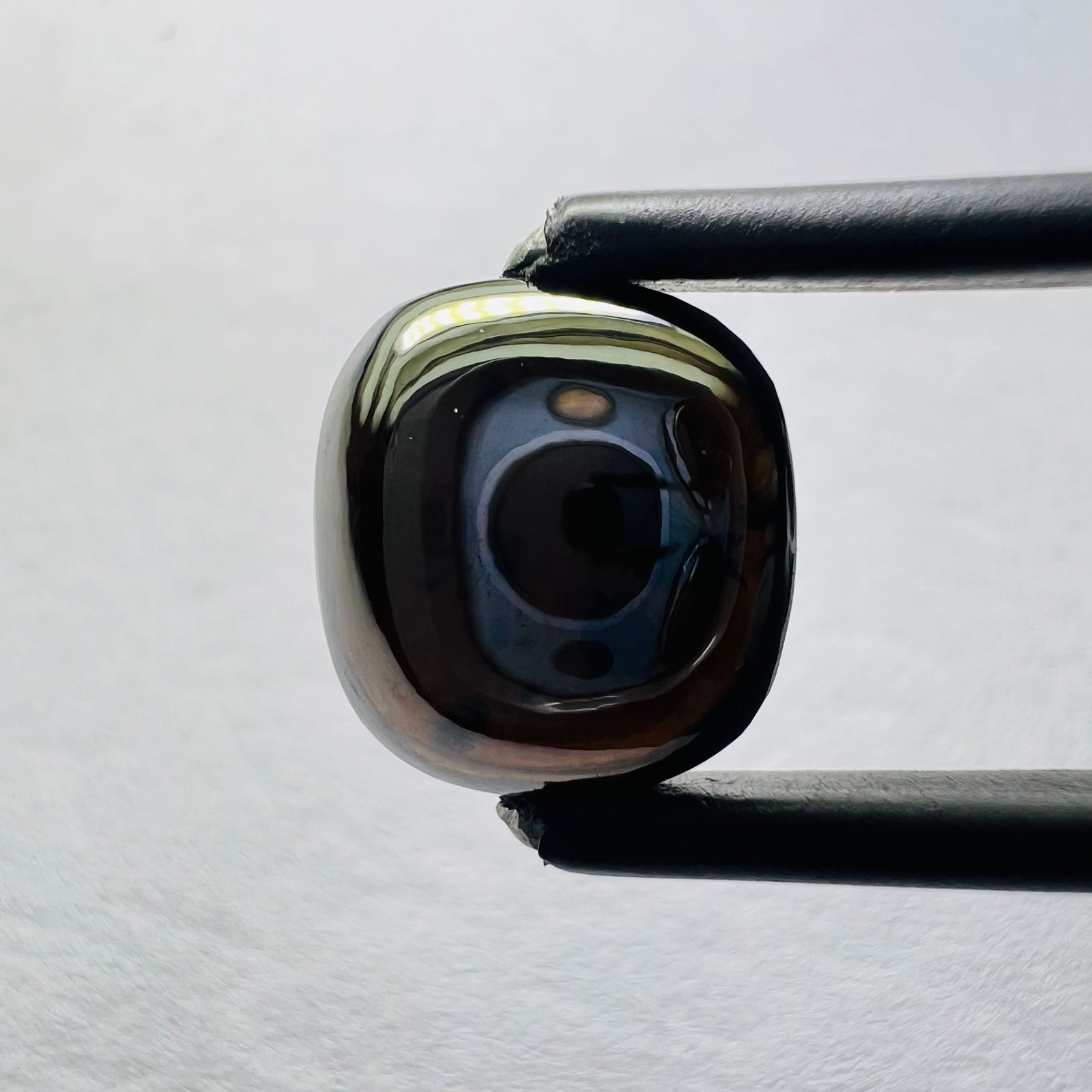 Loose Diamond - CUSHION BRILLIANT 1.84ct Black I1: Loose Diamond - CUSHION BRILLIANT 1.84ct Black I1 Source: This is a real non-mined Diamond that has been grown in a lab Shape: CUSHION BRILLIANT Carats: 1.84 Color: Black Certification: NONE Video: