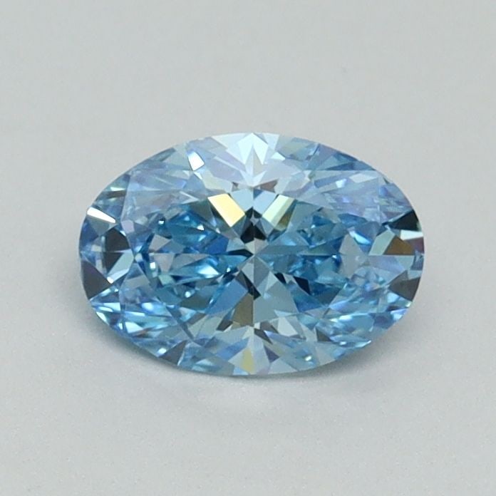 Loose Diamond - OVAL 0.56ct Fancy Vivid Blue VVS2: Loose Diamond - OVAL 0.56ct Fancy Vivid Blue VVS2 Source: This is a real non-mined Diamond that has been grown in a lab Shape: OVAL Carats: 0.56 Color: Fancy Vivid Blue Certification: IGI Video: