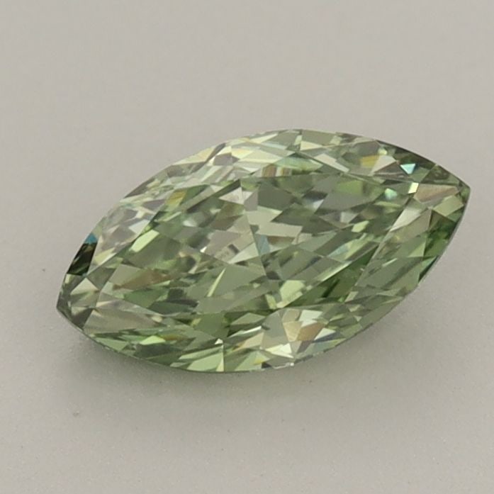 Loose Diamond - MARQUISE 0.78ct Fancy Vivid Green VS1: Loose Diamond - MARQUISE 0.78ct Fancy Vivid Green VS1 Source: This is a real non-mined Diamond that has been grown in a lab Shape: MARQUISE Carats: 0.78 Color: Fancy Vivid Green Certification: IGI Vid