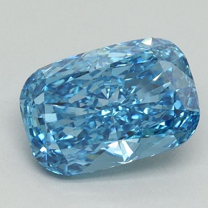 Loose Diamond - CUSHION BRILLIANT 1.18ct Fancy Vivid Blue VS1: Loose Diamond - CUSHION BRILLIANT 1.18ct Fancy Vivid Blue VS1 Source: This is a real non-mined Diamond that has been grown in a lab Shape: CUSHION BRILLIANT Carats: 1.18 Color: Fancy Vivid Blue Certif