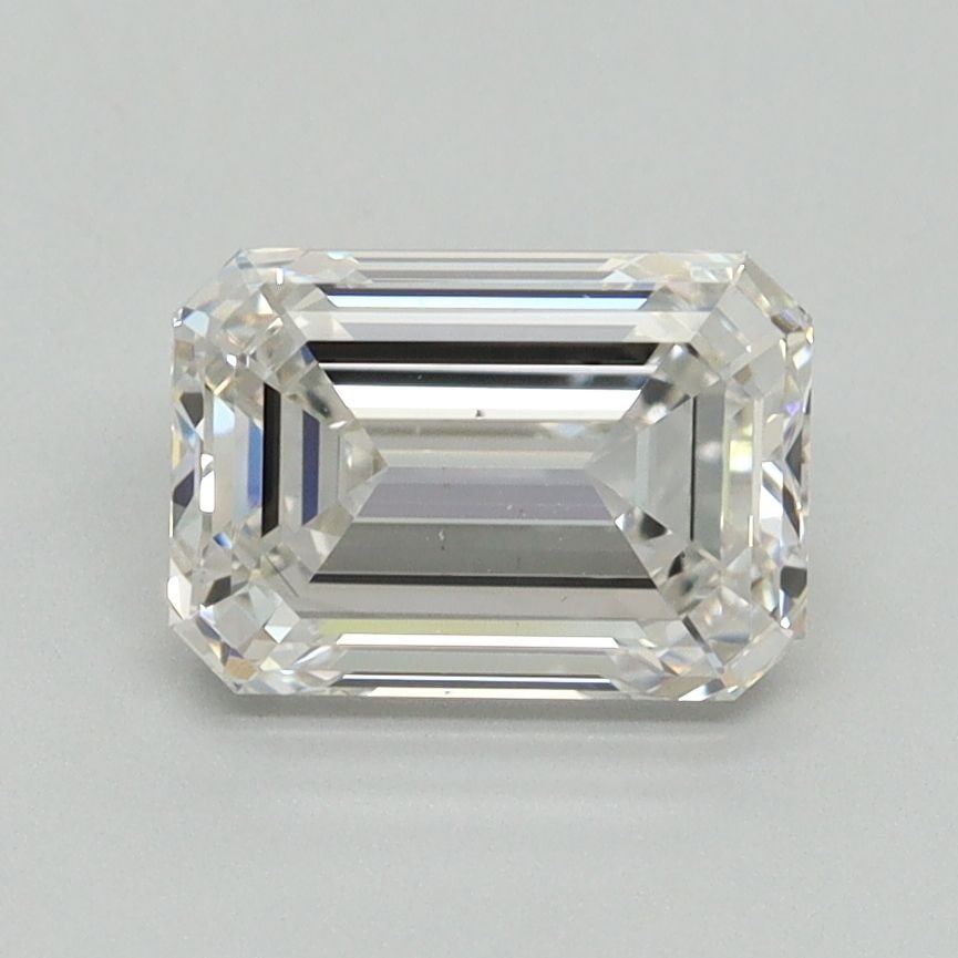 Loose Diamond - EMERALD 1.64ct F VS2: Loose Diamond - EMERALD 1.64ct F VS2 Source: This is a real non-mined Diamond that has been grown in a lab Shape: EMERALD Carats: 1.64 Color: F Clarity: VS2 Certification: NONE Video: