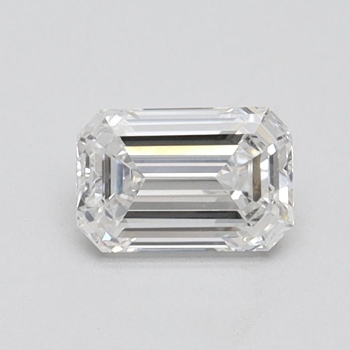 Loose Diamond - EMERALD 0.56ct E VVS2: Loose Diamond - EMERALD 0.56ct E VVS2 Source: This is a real non-mined Diamond that has been grown in a lab Shape: EMERALD Carats: 0.56 Color: E Clarity: VVS2 Certification: IGI Video: