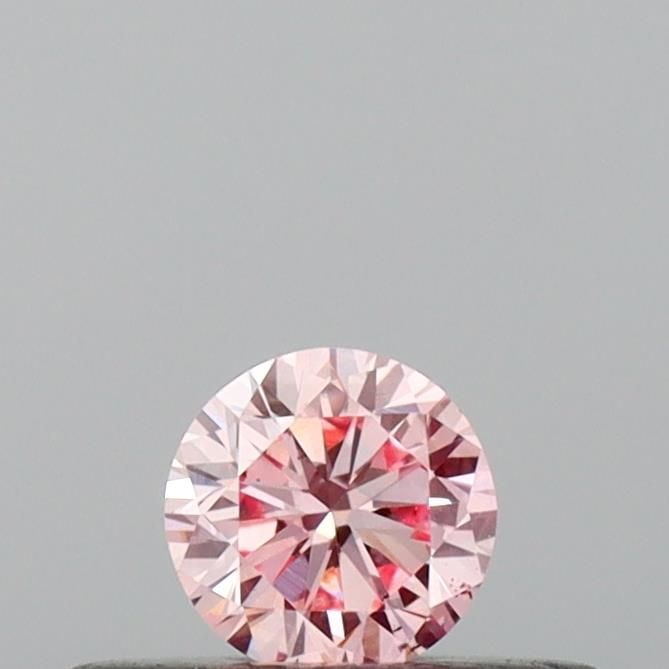Loose Diamond - ROUND 0.17ct Fancy Intense Pink VS2: Loose Diamond - ROUND 0.17ct Fancy Intense Pink VS2 Source: This is a real non-mined Diamond that has been grown in a lab Shape: ROUND Carats: 0.17 Color: Fancy Intense Pink Certification: IGI Video: