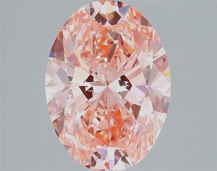 Loose Diamond - OVAL 3.01ct Fancy Vivid Pink VS1: Loose Diamond - OVAL 3.01ct Fancy Vivid Pink VS1 Source: This is a real non-mined Diamond that has been grown in a lab Shape: OVAL Carats: 3.01 Color: Fancy Vivid Pink Certification: IGI Video:
