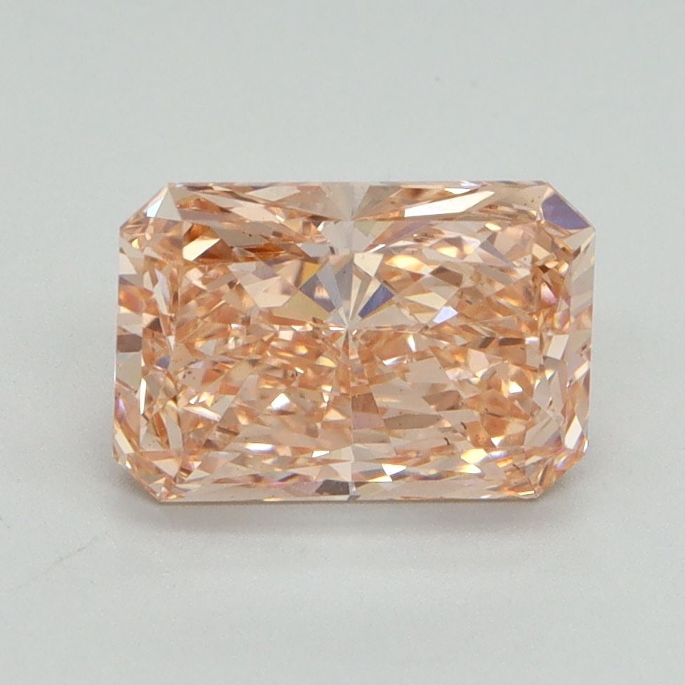 Loose Diamond - RADIANT 2.14ct Fancy Vivid Pink VS1: Loose Diamond - RADIANT 2.14ct Fancy Vivid Pink VS1 Source: This is a real non-mined Diamond that has been grown in a lab Shape: RADIANT Carats: 2.14 Color: Fancy Vivid Pink Certification: IGI Video: