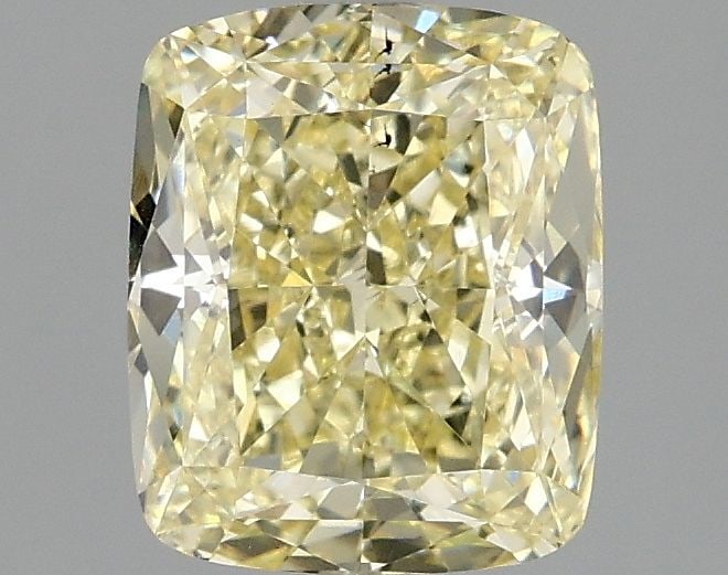 Loose Diamond - CUSHION MODIFIED 2.05ct Fancy Yellow VS2: Loose Diamond - CUSHION MODIFIED 2.05ct Fancy Yellow VS2 Source: This is a real non-mined Diamond that has been grown in a lab Shape: CUSHION MODIFIED Carats: 2.05 Color: Fancy Yellow Certification: I
