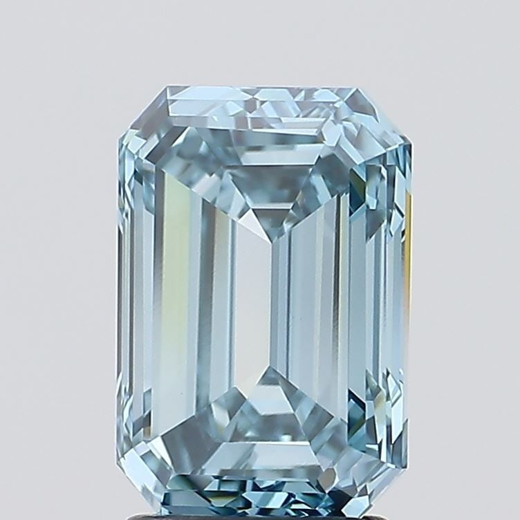 Loose Diamond - EMERALD 3.01ct Fancy Intense Greenish Blue VVS2: Loose Diamond - EMERALD 3.01ct Fancy Intense Greenish Blue VVS2 Source: This is a real non-mined Diamond that has been grown in a lab Shape: EMERALD Carats: 3.01 Color: Fancy Intense Greenish Blue Cer