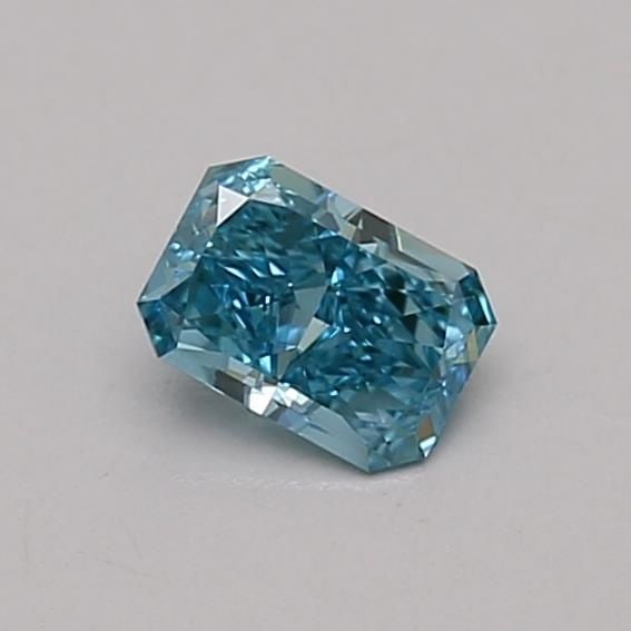 Loose Diamond - RADIANT 0.28ct Fancy Vivid Blue VVS2 (1 of 1)