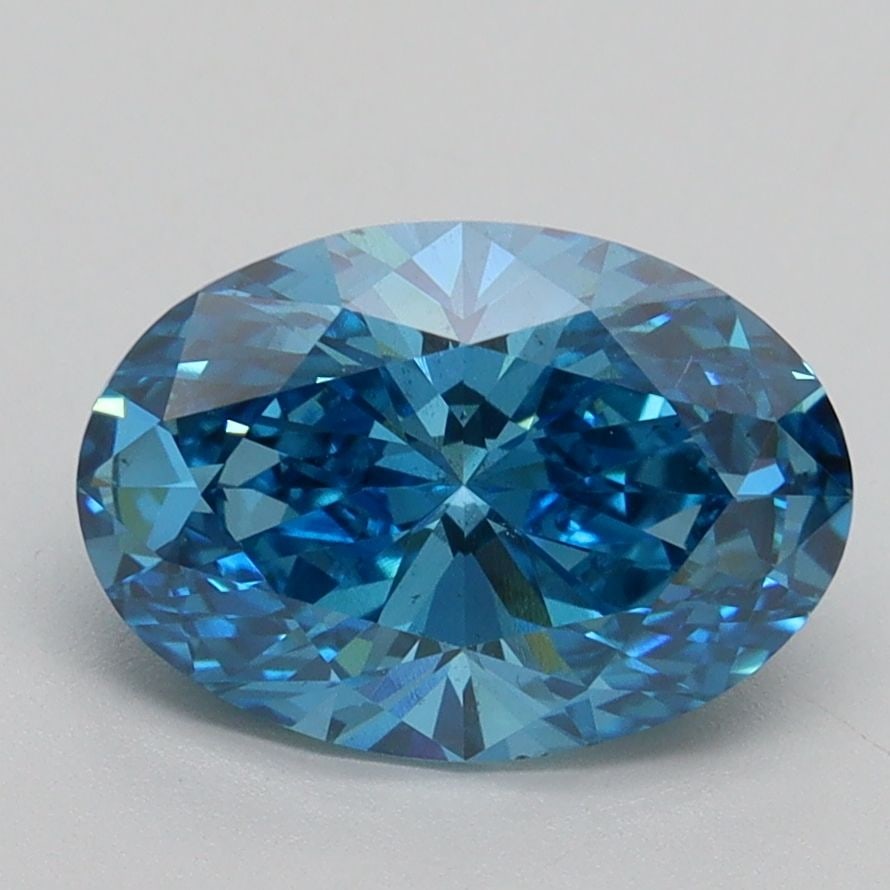 Loose Diamond - OVAL 2.16ct Fancy Vivid Blue VS2: Loose Diamond - OVAL 2.16ct Fancy Vivid Blue VS2 Source: This is a real non-mined Diamond that has been grown in a lab Shape: OVAL Carats: 2.16 Color: Fancy Vivid Blue Certification: IGI Video: